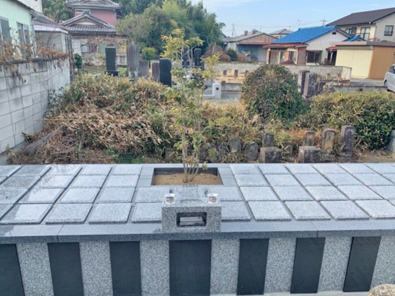 上大塚共同墓地　樹木葬