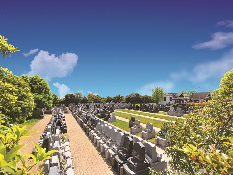 やすらぎ浄苑　日当たりの良い公園墓地