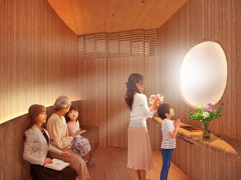 屋内納骨堂（永代供養付き、ペット可）