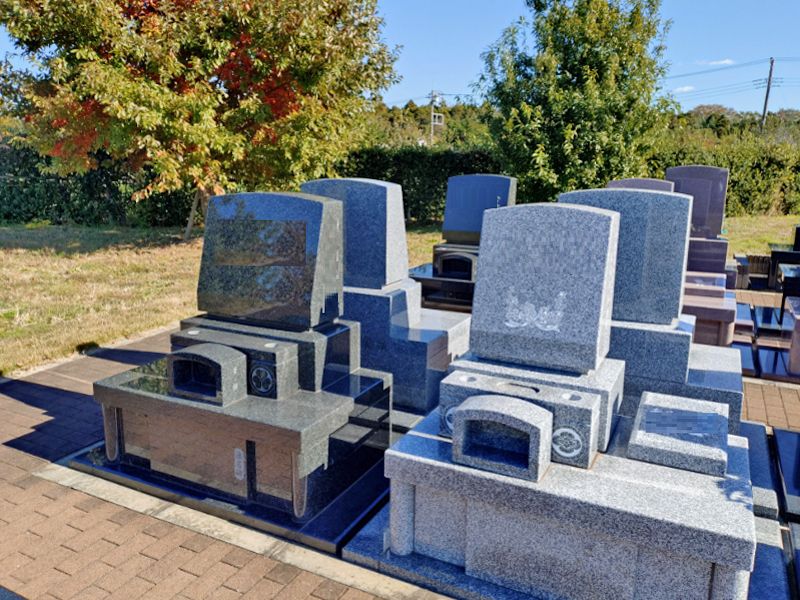 新ゆとり墓所です。ペット用の石塔を作る事も可能です。