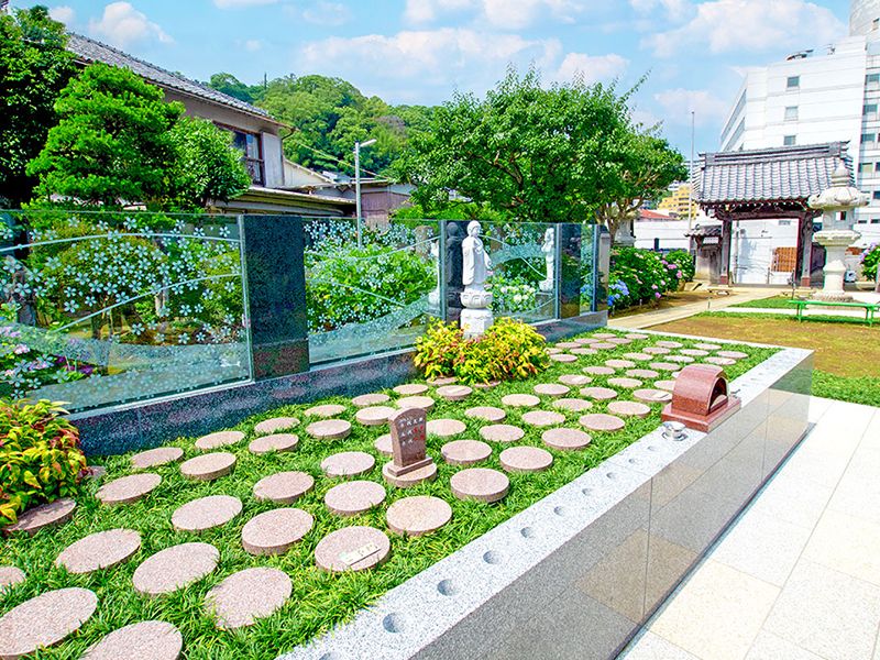 庭園風の樹木葬区画