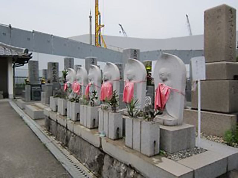 常磐墓地　敷地内にあるお地蔵様