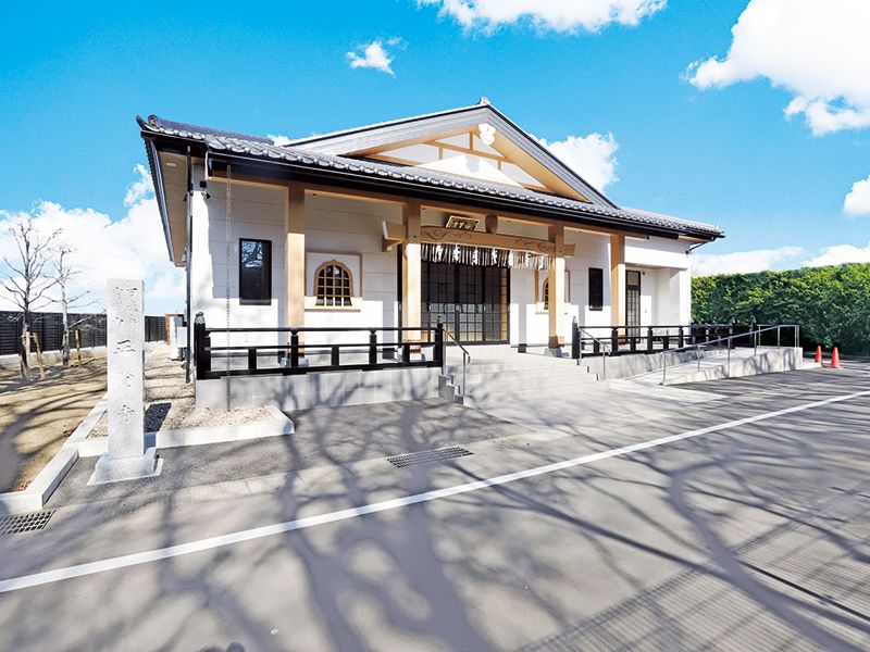 2024年には本堂も新築されました。法要で使用が可能です。