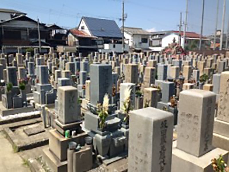 湊西共同墓地　日当たり良好な墓地