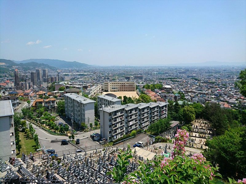 霊園からの眺望