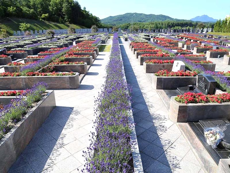 真駒内滝野霊園 墓域