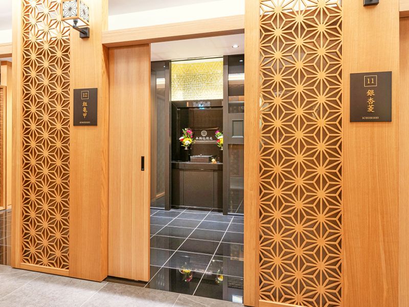 礼拝室（参拝室）『飛龍祥雲 個室プラン』