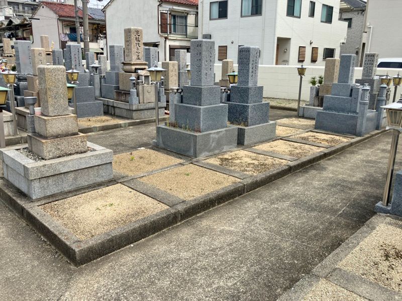 矢田冨田町墓地
