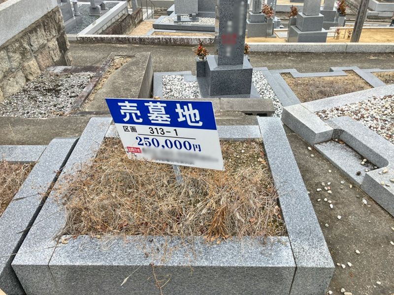 多治井墓地