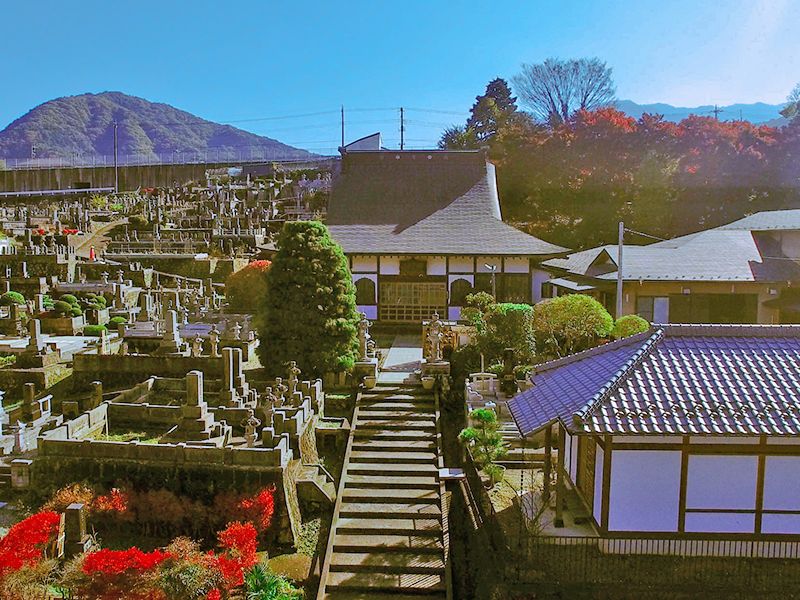寺・霊廟の全体像です