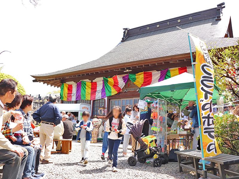 多くの方が安心してお参りできるお寺です