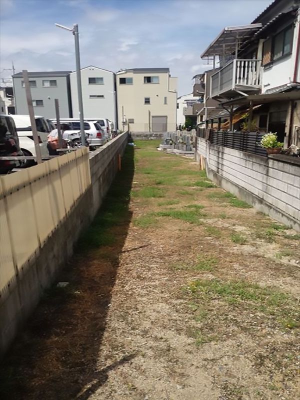 茨田大宮墓地　日当たりがよい墓地