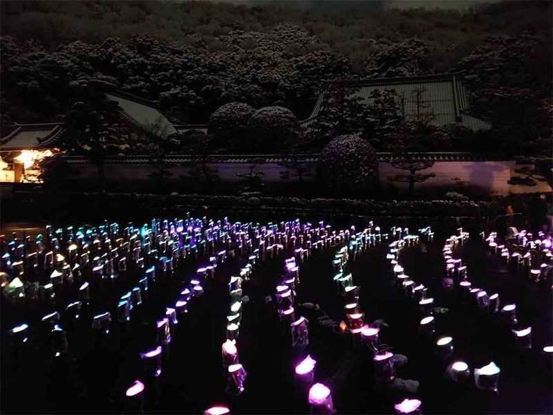 除夜の鐘 ライトアップ（2021年）