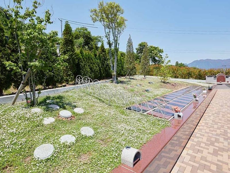 『永代樹木葬』お一人用、お二人用、女性専用（お一人用）の納骨が可能です