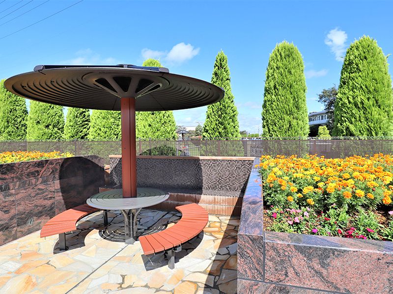 永代供養専用エリア『 四季庭』 東屋