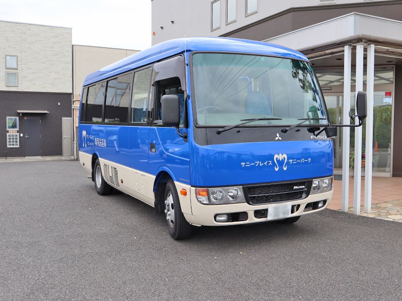 東松戸駅からの無料送迎バス（土日祝・彼岸）